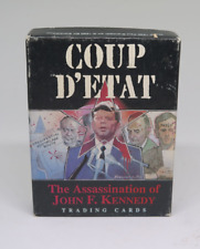 Coup D'Etat The Assassination Of John F. Kennedy Trading Cards 1990 COMPLETE SET picture