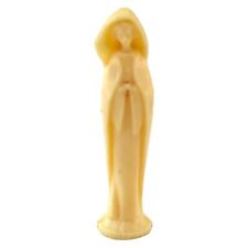 Vintage Miniature Virgin Mary Plastic Figurine Statue Religious Mini Holy Mother picture