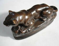 Antoine-Louis Barye Panther | Reproduction | Early 1900's | Bronze Overlay picture