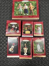 Hallmark Ornaments Golfing Lot Of 7 picture