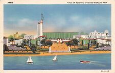Hall of Science Chicago World's Fair Postcard 8722 picture