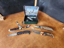 Folding Pocket Knife Lot Of 5 Gerber Camillus Elk Ridge Signature Series picture