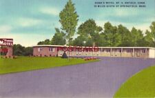 DUNN'S MOTEL, Route 5 ENFIELD, CONN. Operated by Mr & Mrs Richard Dunn picture