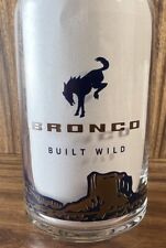 Ford BRONCO Limited Edition Dealership Exclusive Drinking Glass RARE HTF Promo picture