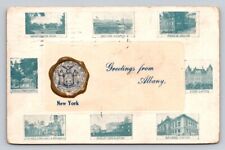 c1910 Multiview Greetings From Albany New York  P386A picture