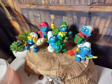 Smurf Lot Of 6 Holiday picture