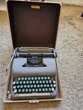 Smith Corona Vintage 1950s Sterling Typewriter In Original Case -Great Condition picture