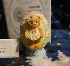2007 Cherished Teddies Abbey Press Exclusive Easter Egg Figurine picture