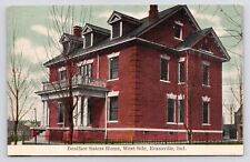 c1907~Evansville Indiana IN~Boniface Sisters Home Convent~Antique Postcard picture