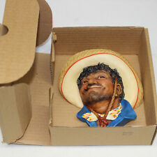 NEW BOSSONS CHALKWARE HEAD: PANCHO (1960) #16 in ORIGINAL BOX CONGLETON ENGLAND picture
