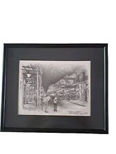 Dan Davey 1987 treasured landmarks  lithograph French Quarter Nights New Orleans picture