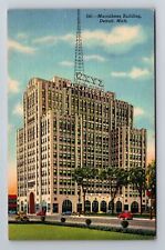 Detroit MI-Michigan, Maccbees Building, Antique Vintage Souvenir Postcard picture