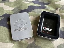 Vintage Zippo Box - Harley Davidson - Lighter Tin Only - No Lighter - Lot C picture