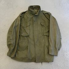 US Military Coat Mens Size Medium Reg Cold Weather Green 1993 *Read picture
