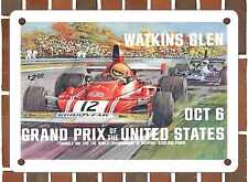 METAL SIGN - 1974 Watkins Glen Grand Prix of the United States - 10x14 Inches picture
