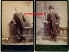 Lot Of 4 VICTORIAN Cabinet Card Photos 