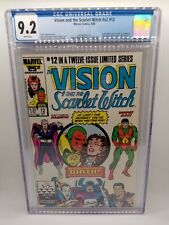 Marvel Vision and the Scarlet Witch v2 #12 (1986) CGC 9.2 1st Wiccan & Speed picture