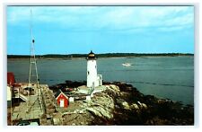 New Castle Lighthouse Overlooking Harbor Portsmouth NH New Hampshire picture