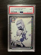Star Wars Galaxy 2023 Wave Hoth From The Air #3 PSA 9 picture