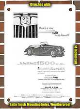 METAL SIGN - 1954 MG Series TF - 10x14 Inches picture