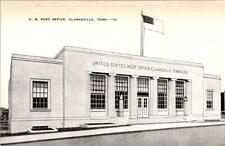 Clarksville, TN Tennessee  POST OFFICE  Montgomery County  ca1940's Postcard picture