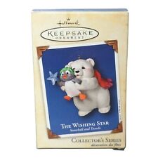 Hallmark Keepsake Ornament 2002 Snowball and Tuxedo The Wishing Star 3in picture