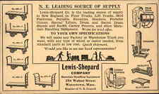 Watertown MA Lewis-Shepard Co Moving Carts Wagons c1930s Postal Card picture