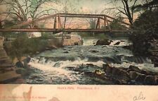Postcard RI Providence Hunt's Mills Bridge UDB Antique Vintage PC e8816 picture