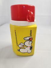 Rare Vintage 1958 Peanuts Schultz  Snoopy Thermos, Complete CLEAN picture