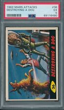 1962 Mars Attacks #36 Destroying A Dog PSA EX 5 *6480 picture