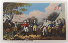 Post Card BS Reynolds Co Revolutionary War Surrender of Burgoyne Saratoga Unused picture