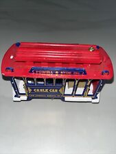 Cable Car Powell & Hyde Streets San Francisco Municipal Wind Up Musical Box picture