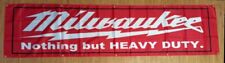 milwaukee tools banner 2x8ft picture