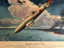 WW2 Japanese BAKA Missile Kamikaze Bomb Rocket  Picture Print Poster picture