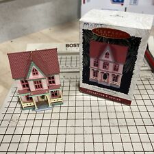 Hallmark Ornament 1996 Victorian Painted Lady House Barbie Christmas Gift picture