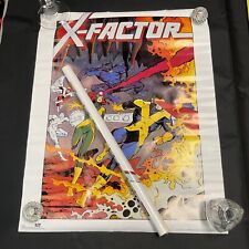 New Original Poster X-FACTOR 1986 Factory Rolled SEALED Unused 22x28