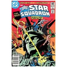 All-Star Squadron #5 Newsstand DC comics VF+ Full description below [l{ picture