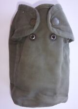 1973-1987 FRENCH MILITARY GREEN COVER WATER CANTEEN POUCH INSULATED PARIS DAUDE picture