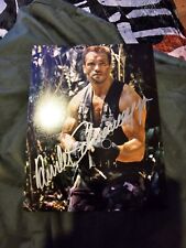 Predator 10x8 Signed By Arnold Schwarzenegger picture