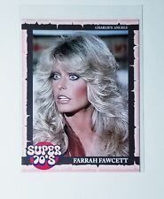 FARRAH FAWCETT SUPER 70'S CUSTOM ART TRADING CARD CHARLIE'S ANGELS picture