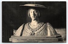 c1920 THE EMPEROR CHARLES V  1519 - 1558  A BUST BY CONRAD MEIT  POSTCARD P3203 picture