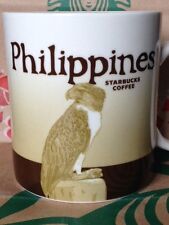 NEW Starbucks PHILIPPINES v1 Eagle design Icon 16 oz mug RARE DISCONTINUED picture