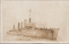 RPPC SMS Koln WWI German Cruiser After Surrender c1918 Imperial Navy Renfro picture