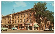 Vintage Senator Hotel Reno Nevada Postcard Street View Unposted Chrome picture