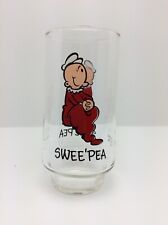 1975 Popeye Coca Cola Kollect-A-Set Swee'Pea Character Glass picture