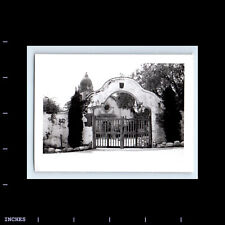 Vintage Photo CLOSE-UP OF MISSION CHURCH GATE picture