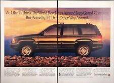 Jeep Grand Cherokee Limited SUV Vintage Print Ad 1993 picture
