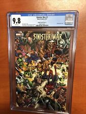 Sinister War # 1 (CGC 9.8)  Bagley Variant Cover A picture