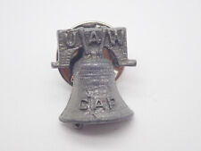 UAW CAP Liberty Bell Vintage Lapel Pin picture