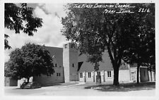 Real Photo Postcard The First Christian Church in Perry, Iowa~122648 picture